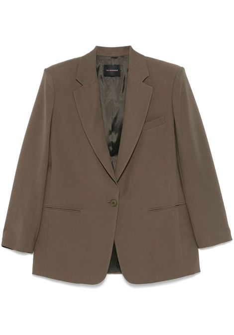 Blazer in twill in khaki The Andamane - donna